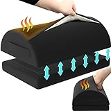 Foot Rest for Under Desk at Work, Footrest with Warm Feet Pocket, Adjustable Desk Footrest for Office Chair & Gaming Chair,Ergonomic Footrest Pillow Desk Foot Stool for Home to Relieve Back Knee Pain