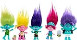 Mattel ​DreamWorks Trolls Band Together Toys, Best of Friends Pack with 5 Small Dolls & 2 Character Figures, Includes Queen Poppy Doll (Amazon Exclusive)