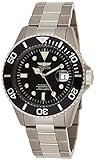 Invicta Men's 0420 Pro Diver Automatic Black Dial Titanium Watch