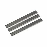 FOXBC 6-1/8-Inch x 11/16-Inch x 1/8-Inch Jointer Planer Knives for Craftsman, JET, Ridgid, Delta 6' Jointer Planer - Set of 3