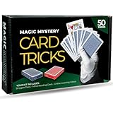 Magic Makers 50 Card Tricks Kit with 2 Decks Magic Mystery Cards