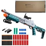 Kyliandi Shell ejecting Sniper Rifle,2 in 1 Realistic Toy Blaster Barrel Shotgun with Dart and Soft Bullet,Pellet Ammo Gun Fake Prop Airsoft Gun Outdoor Shooting Game for Adults Boys Kids