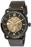 Fossil Men's ME3158 The Commuter Auto Analog Display Mechanical Hand Wind Brown Watch