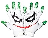 Essential Wear Football Gloves Men - Youth & Adult White Football Gloves - Performance Enhancer Receiver Gloves with Super Tacky Grip for Ultimate Experience - Adult & Youth Sizes