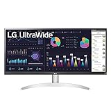 LG UltraWide FHD 29-Inch Computer Monitor 29WQ600-W, IPS with HDR 10 Compatibility, AMD FreeSync, and USB Type-C, White/Silver