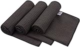 SUNLAND Microfiber Sports Workout Towels Fast Drying Fitness Sweat Towels for Men & Women Lightweight Multi-Purpose Gym Exercise Towels 3 Pack 16Inch x 32Inch