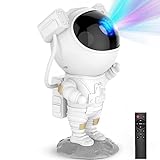 NICAYET Star Projector Galaxy Night Light,Birthday Gifts Toys for 2-10 Year Old Boys Girls- Astronaut Starry Nebula Ceiling LED Lamp with Timer and Remote,Projection Lights for Bedroom Décor