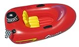 Swimline Speedboat Inflatable Kids Float, Red, 45'/25'/10'