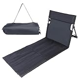 Portable Beach Mat Lounge Chair, Folding Lounge Chairs for Adults, Ideal Tanning Mat for Sunbathing, Beach Lounger for Patio Lightweight Camping Chairs