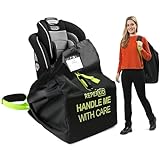 reperkid Premium Car Seat Travel Bag for Airplane - Durable, Universal Fit, Water-Resistant Gate Check Bag with Adjustable Carry Straps - for Safe and Hassle-Free Travel