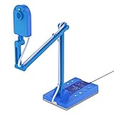 TreasLin USB Document Camera 15MP for Teachers, Remote Learning, Classroom Presentations, Art Classes Online Teaching with Multi Angle Rotation Adjustment LED Light