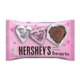 HERSHEY'S Milk Chocolate Hearts, Valentine's Day Candy Bag, 9.2 oz
