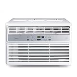 Midea 8,000 BTU EasyCool Window Air Conditioner, Dehumidifier and Fan - Cool, Circulate and Dehumidify up to 350 Sq. Ft., Reusable Filter, Remote Control