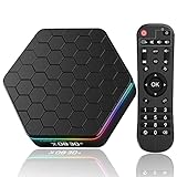EASYTONE 2023 Newest Android TV Box 12.0, Android Box TV 4GB 64GB Allwinner H618 Quad core 6K TV Box with 2.4/5GHz Dual-WiFi 6K UHD WiFi 6 BT5.0 Ethernet 100M Smart TV Box Android
