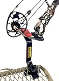 My Bow Buddy Hi-Profile Hang-On Buddy Hunting Bow Holder | Stainless Steel Bow Hangers for Tree Stand | Tree Stand Accessories for Hunting for Compound or Crossbow | Tree Stand Accessory Holder