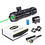 Pinty Hunting Rifle Green Laser Sight Dot Scope Adjustable with Mounts