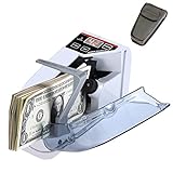 Money Counter Cosdio Portable Money Counter Mini Bill Cash Counting Machine Handy Suitable for Multi-Currency Handy Banknote Counter