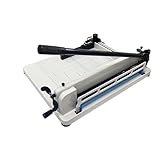 HFS(R) 17' Heavy Duty Guillotine Paper Cutter - Stack Paper Trimmer-Cuts Up to 400 Sheets