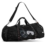 Fitdom Extra Large Mesh Duffle Bag for Scuba Dive or Snorkel Equipment. Best for Water Sports & Beach Activities like Swimming, Diving & Snorkeling. Perfect for Travel, Storage Swim Gym Gears & Balls