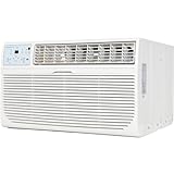 Keystone 10,000 BTU 230V Wall Mounted Air Conditioner & Dehumidifier with Remote Control - Quiet Wall AC Unit for Bedroom, Bathroom, Nursery, Small & Medium Sized Rooms up to 450 Sq.Ft.