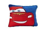 Disney Cars Toddler Pillow, Red and Blue, 12' x 16'