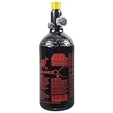 Maddog 48/3000 Aluminum Compressed Air HPA Paintball Tank with Regulator - Fresh Hydro Date - Single