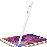 LAOZHOU Stylus Pen for iPad,Pencil for iPad Pro 12.9/11/10.5/9.7 Inch Air 4/3/2/1 iPad 9/8/7/6/5/4/3/2 Mini 6/5/4/3/2/1 Generation Alternative Drawing Writing Digital,White,BUTENY-Stylus-White