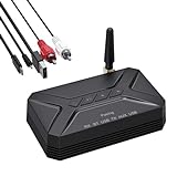 Olipiter Bluetooth 5.0 Aux Audio Adapter, 3 in 1 Bluetooth Wireless Transmitter Receiver with USB/RCA/AUX Output, Bluetooth Audio Adapter for Home Music Streaming Stereo System