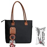 Tirrinia Wine Tote Bag with Hidden Dispenser, Insulated Large Wine Carrying Carrier Set with Wine Bladder, Perfect Wine Gift for Byob, Movie Theater, Concert, Sport Events, Pool & Beach, Black