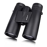 SkyGenius 10x42 Binoculars for Adults, Quick Focus Binoculars Full-Multi Coated Film Lens, 1.10Ib Lightweight Binoculars for Bird Watching Hunting Outdoor Activities