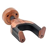 Guitar Hanger Wall Mount Hook with Auto Lock Safe for All Guitars Bass Cello Mandolins