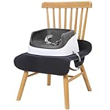 Extra Large Booster Chair Cover, WOMUMON Dining Chair Seat Protector Cover for Booster Seat, Non-Slip Backing, Waterproof, Oil-Proof and Stain-Proof, Easy to Wipe Clean