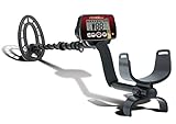 Fisher F22 Weatherproof Metal Detector with Submersible Search Coil , Black