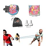 Water Balloon Launcher - Water Balloons Slingshot Cannon 3 People Balloon Launcher For 500 Yards - Outdoor Water Game For Kids and Adults - Coming With Carry Bag Include 500 Water Balloons !!