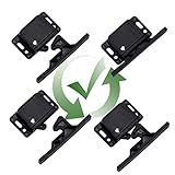 RV Cabinet latches and Catches/Drawer Latch Universal Push-to-Close Grabber Catch, Baby or Cat Proof Ideal for Motorcoach,RV Motorhome,Boat,Camper,Trailor,Home,OEM Replacement (4)
