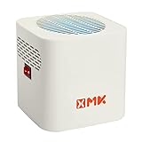 XMK RV Fridge Fan, 3,000 RPM Motor Circulate Air Inside Efficiently, Easy On/Off Switch and Multiple Air Vents, Keeps Food Fresher Longer, Durable Construction (Beige)