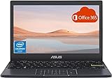 ASUS 2022 Vivobook Go 11.6' Ultra-Thin Light Business Student Laptop Computer, Intel Celeron N4020 Processor, 12Hours Battery, Win11S+1 Year Office 365 Personal, Black (192GB Storage)