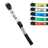 Lancer Tactical x Zion Arms LED Arm Band with Multi-Color Lights for Airsoft, Running, Hiking, Paintball (Only one Included)