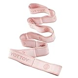 YOTTOY Versatile Yoga Strap and Resistance Bands Bundle - Stretch Bands for Exercise with 10 Loops, Workout Bands Resistance for Training, Stretching Exercises, and Physical Therapy