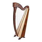 Roosebeck 36-String Celtic Meghan Harp w/Chelby Levers - Knotwork