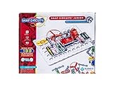 Snap Circuits Jr. SC-100 Electronics Exploration Kit, Over 100 Projects, Full Color Project Manual, 28 Snap Circuits Parts, STEM Educational Toy for Kids 8 +