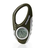 AMTAST Barometer Altimeter Thermometer Metric Altitude Monitor for Climbing Camping Outdoor Sports, Multi-Function with Backlight