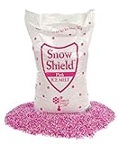 Pink Snow Shield Ice Melt (50 LBS) - A Pet Safe Ice Melt That is Effective Below Zero Degrees and is Safe for Our Children, Our Pets and Our Earth