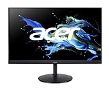 Acer CB272 bmiprx 27' Full HD (1920 x 1080) IPS Zero Frame Professional Home Office Monitor with AMD Radeon Free Sync, Height Adjustable Stand with Tilt & Pivot | Display, HDMI & VGA ports, Speakers