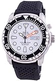 RATIO FreeDiver Helium-Safe Dive Watch Sapphire Crystal Automatic Diver Watch 1000M Water Resistant Diving Watch for Men (White)