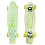 Lenexa Cruiser 22' Complete Skateboard - Kids Skateboard for Ages 6-12 - Penny Board Skateboard with Smooth Rolling, Waffle Grip, Indoor & Outdoor Use - Cruiser Board for Boys & Girls, Easy to Ride