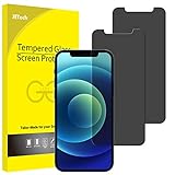 JETech Privacy Screen Protector for iPhone 12 mini 5.4-Inch, Anti Spy Tempered Glass Film, 2-Pack
