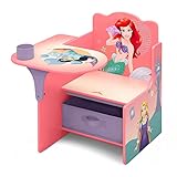 Delta Children Chair Desk with Storage Bin, Disney Princess