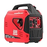 PowerSmart 2580-Watt Portable Inverter Generator, Parallel Capability, CARB Compliant, Outdoor Generator for Camping, Home Use