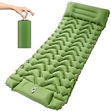 Vemote Sleeping Pad Ultralight Inflatable Sleeping Pad for Camping,78''X27'',Compact Sleeping Mat with Built-in Pump,Lightweight Camping Mattress Pad for Camping, Hiking, Backpacking, Tent,Traveling